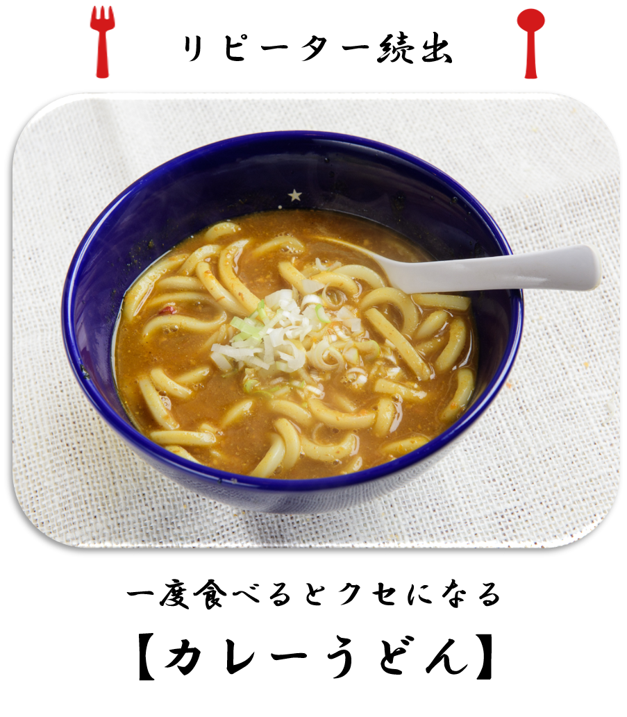 パネルカレーうどん